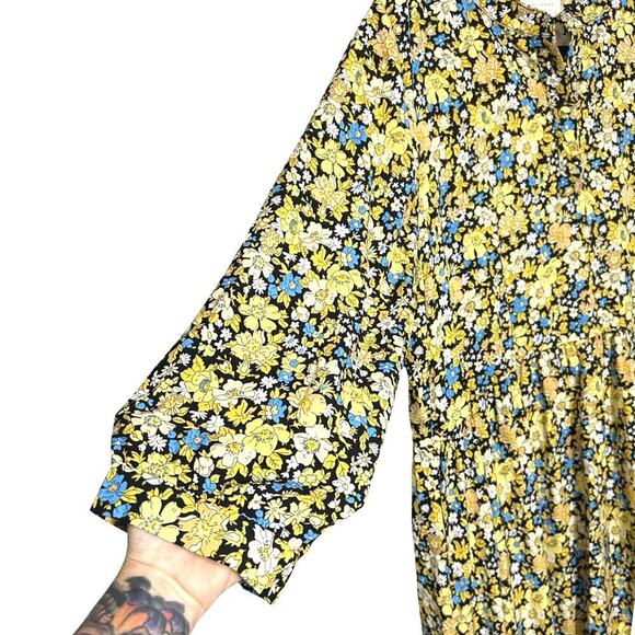 NWT Melloday Women’s Floral Print Hi-Low Maxi Dress Size XL - Picture 9 of 10